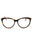 052 - dark havana/clear/blue-light block lens