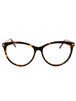 052 - dark havana/clear/blue-light block lens