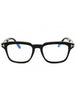 001 - Black/clear/blue-light block lens