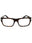 052 - dark havana/clear/blue-light block lens