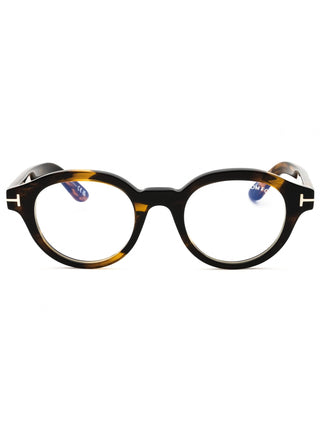 Tom Ford FT6037-B acetate Round Men's Eyeglasses-Beverly Hills Eyewear