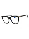001 - shiny black/clear/blue-light block lens