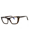 052 - dark havana/clear/blue-light block lens