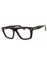 052 - dark havana/clear/blue-light block lens