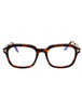 053 - blonde havana/clear/blue-light block lens