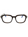 052 - dark havana/clear/blue-light block lens