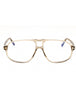 051 - mastic/clear/blue-light block lens