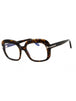 052 - dark havana/clear/blue-light block lens