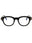 001 - shiny black/clear/blue-light block lens