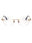 028 - shiny rose gold/clear/blue-light block lens