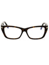 052 - dark havana/clear/blue-light block lens