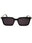 001 - shiny black/clear/blue-light block lens