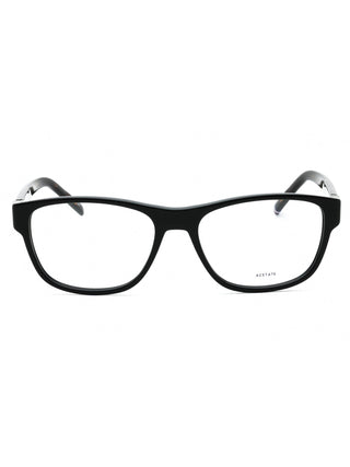 Tommy Hilfiger TH 1872 eyeglasses, black rectangular frames with silver accents.