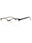 0I46 00 - MT BK GD/clear demo lens