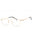 0AOZ 00 - Matte Gold / Clear Lens
