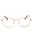 0DDB 00 - GOLD COPPER/clear demo lens