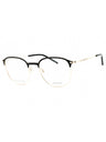 0I46 00 - MT BK GD/clear demo lens