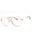 035J 00 - PINK/clear demo lens