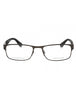 0R80 00 - Semi Matte Dark Ruthenium / Clear Lens