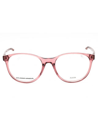 Under Armour UA 5020 eyeglasses with a sleek black frame and clear lenses.