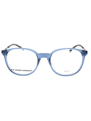 Under Armour UA 5033/G eyeglasses with a sleek black frame and clear lenses.