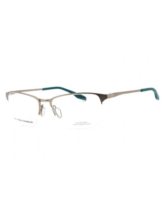 Under Armour UA 5047/G eyeglasses in matte ruthenium teal with clear demo lenses, size 54.