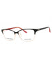 0OIT 00 - BLACK RED/Clear demo lens