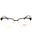 1436 - Matte Black/Gold/Clear demo lens