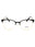 1433 - BLACK/GOLD/Clear demo lens
