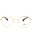 1002 - Gold /Clear demo lens