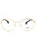 1002 - Gold /Clear demo lens