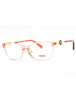 5322 - Transparent pink/clear demo lens