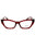 5512 - TRANSPARENT BORDEAUX/clear demo lens