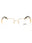 1002 - Gold / clear demo lens