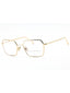 714 - GOLD/Clear demo lens