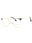 716 - GOLD/TORTOISE/Clear demo lens