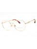 714 - GOLD/Clear demo lens