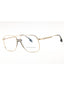 714 - GOLD/Clear demo lens