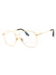 714 - GOLD/Clear demo lens