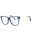 414 - NAVY/Clear demo lens