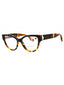 232 - DARK HAVANA FADE/Clear demo lens