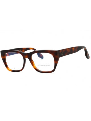 Victoria Beckham VB2660 tortoise eyeglasses with clear demo lenses, 51mm.