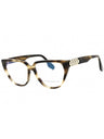 321 - STRIPED KHAKI HAVANA/Clear demo lens