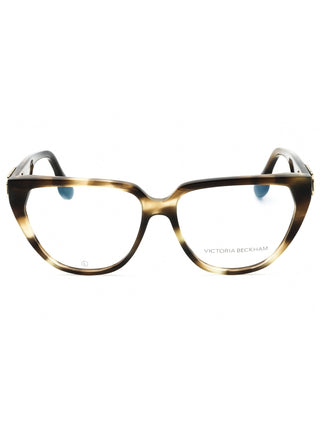 Victoria Beckham VB2661 eyeglasses with a sleek black acetate frame and gold-tone accents.
