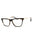 321 - STRIPED KHAKI HAVANA/Clear demo lens