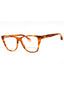 223 - STRIPED BLONDE HAVANA/Clear demo lens