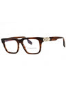 227 - BROWN HORN/Clear demo lens