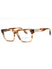 230 - STRIPED BROWN/Clear demo lens