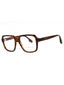 227 - BROWN HORN/Clear demo lens