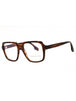 227 - BROWN HORN/Clear demo lens